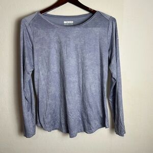 Columbia Heather Blue Sportswear Top